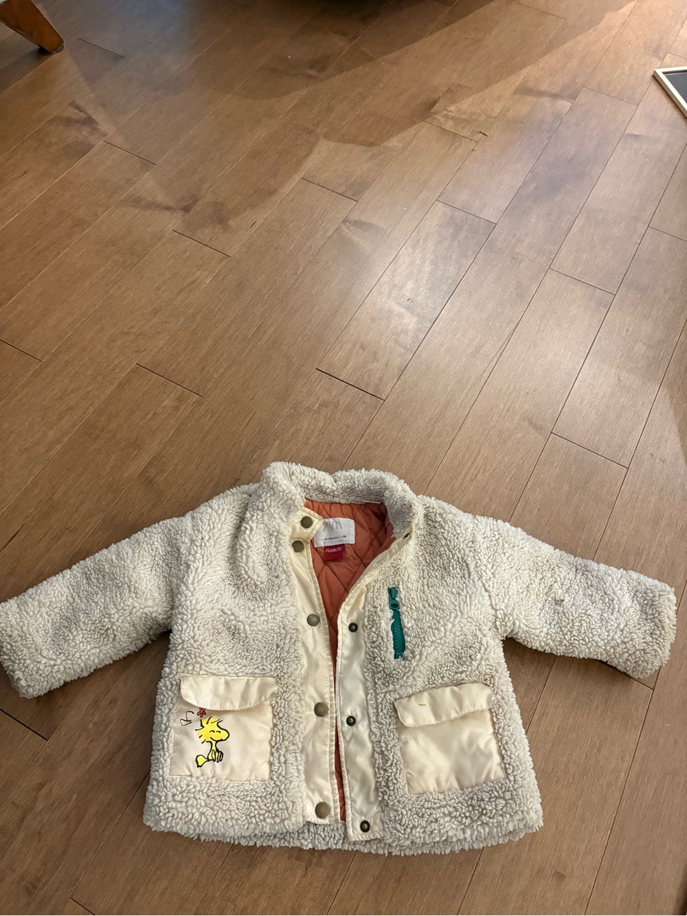 Zara kids Sherpa coat